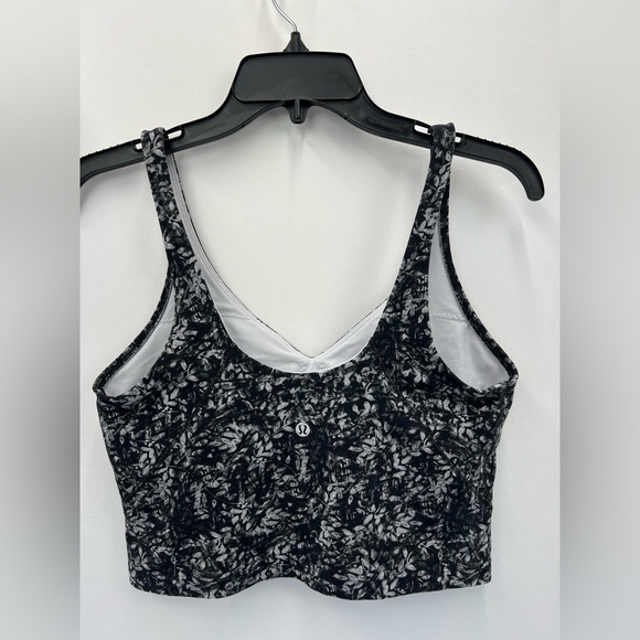 Lululemon Align Tank Top Womens Black Floral Blossom, size 10 - Picture 2 of 10